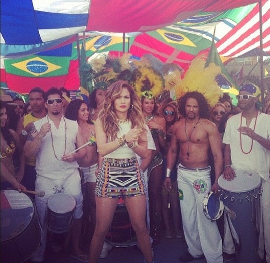 Jennifer Lopez, Claudia Leitte e Pitbull Jennifer Lopez, Claudia Leitte e Pitbull
