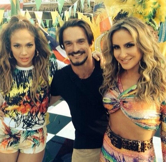 Jennifer Lopez, Claudia Leitte e Pitbull Jennifer Lopez, Claudia Leitte e Pitbull