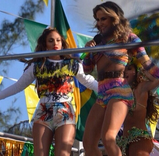 Jennifer Lopez, Claudia Leitte e Pitbull Jennifer Lopez, Claudia Leitte e Pitbull