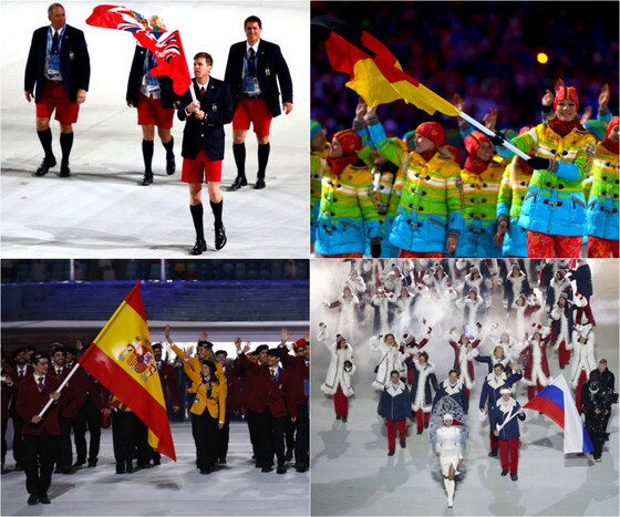 Uniformes Sochi 2014 Uniformes Sochi 2014