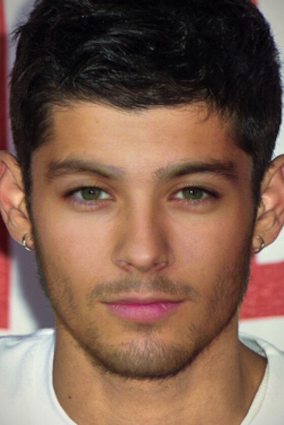 One Direction com os rostos misturados One Direction com os rostos misturados