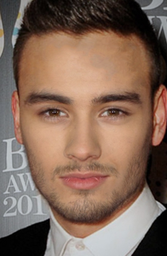 One Direction com os rostos misturados One Direction com os rostos misturados
