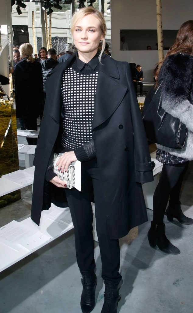 NYFW, Hugo Boss Women, Diane Kruger NYFW, Hugo Boss Women, Diane Kruger