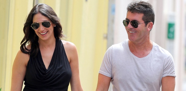 SImon Cowell, Lauren Silverman SImon Cowell, Lauren Silverman