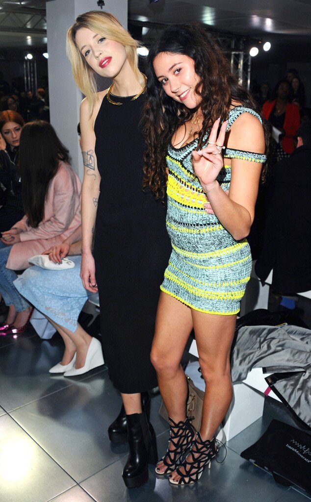 Peaches Geldof, Eliza Doolittle, LFW Peaches Geldof, Eliza Doolittle, LFW