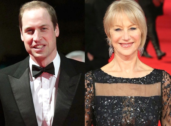 Prince William, Helen Mirren Prince William, Helen Mirren