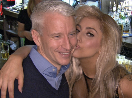 Anderson Cooper, Lady Gaga Anderson Cooper, Lady Gaga
