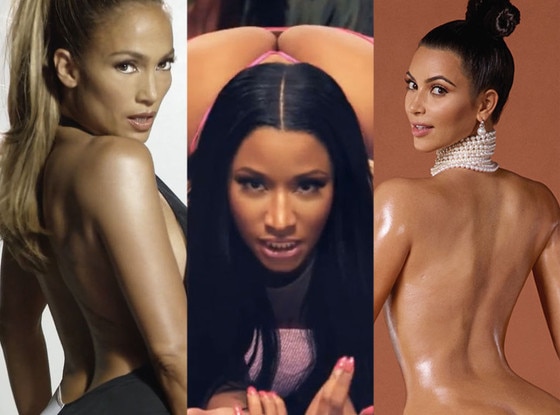Kim Kardashian, Nicki Minaj, Jennifer Lopez, Year of the Booty Kim Kardashian, Nicki Minaj, Jennifer Lopez, Year of the Booty