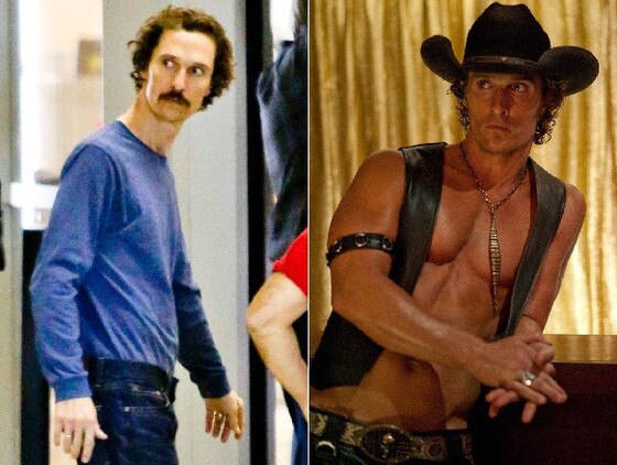 Matthew McConaughey magro, antes e depois Matthew McConaughey magro, antes e depois