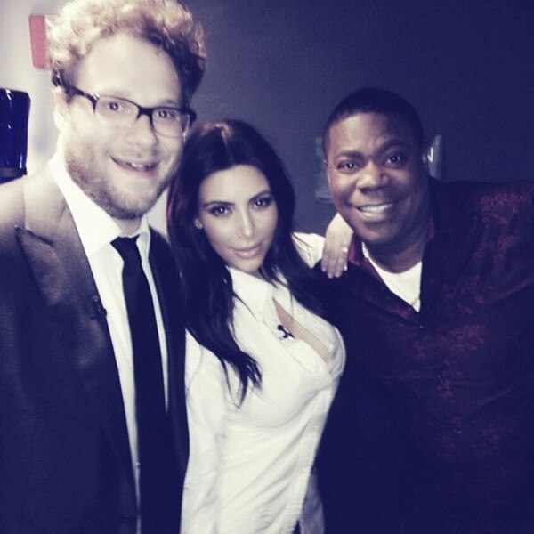 Kim Kardashian, Seth Rogen, Tracy Morgan Kim Kardashian, Seth Rogen, Tracy Morgan