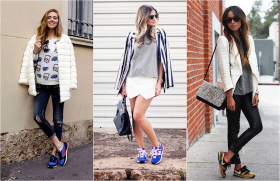 Tenis no look do dia Tenis no look do dia