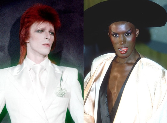 David Bowie, Grace Jones David Bowie, Grace Jones