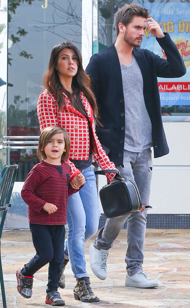 Kourtney Kardashian, Scott Disick, Mason Kourtney Kardashian, Scott Disick, Mason