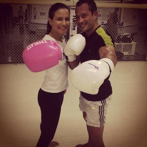 Kyra Gracie e Malvino Salvador Kyra Gracie e Malvino Salvador