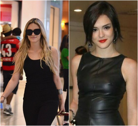 Isabelle Drummond loira e morena Isabelle Drummond loira e morena