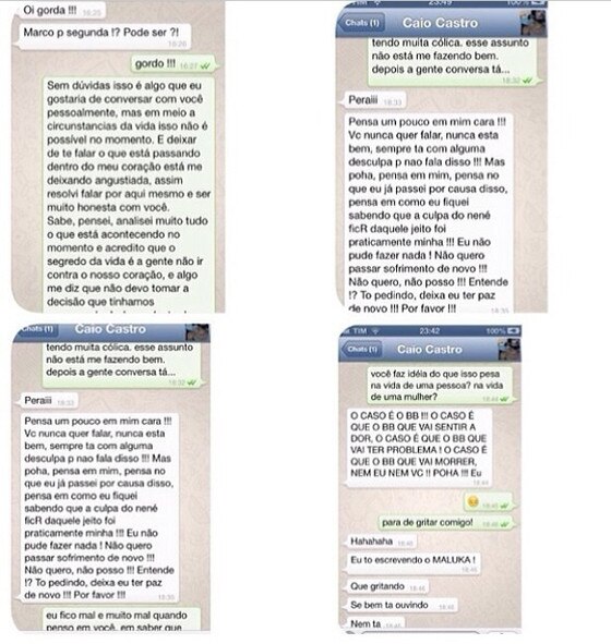 Caio Castro mensagens Caio Castro mensagens