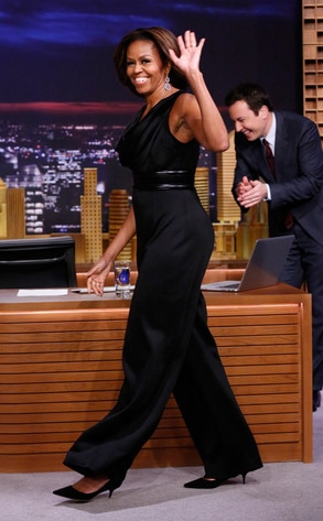 Michelle Obama, Jimmy Fallon