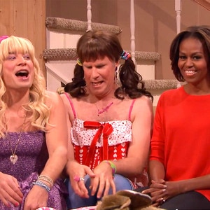 Jimmy Fallon, Will Ferrell, Michelle Obama Jimmy Fallon, Will Ferrell, Michelle Obama