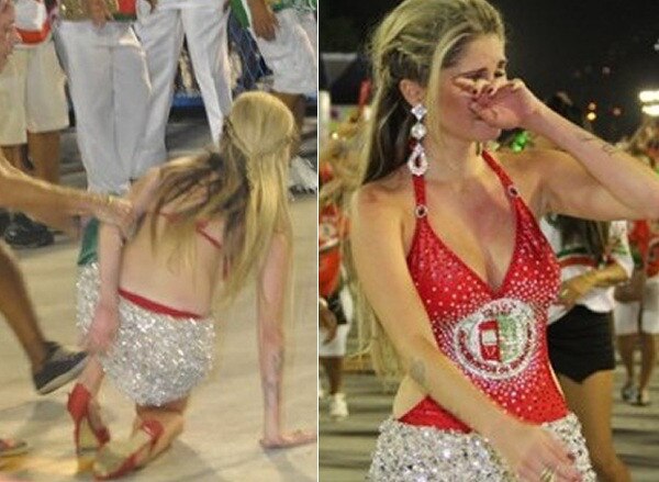 Barbara Evans, famosas caindo Carnaval Barbara Evans, famosas caindo Carnaval
