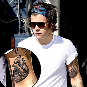 Harry Styles, Tattoo Harry Styles, Tattoo