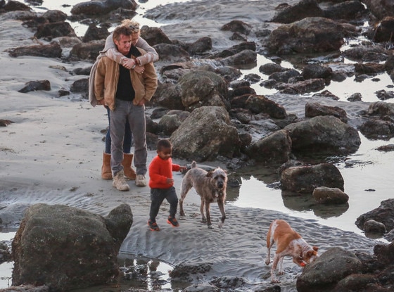 Sean Penn, Charlize Theron, Jackson Sean Penn, Charlize Theron, Jackson