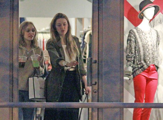 Amber Heard, Lily Rose Melody Depp Amber Heard, Lily Rose Melody Depp