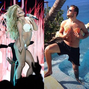 Liam Payne, Lady Gaga, Seashells Liam Payne, Lady Gaga, Seashells