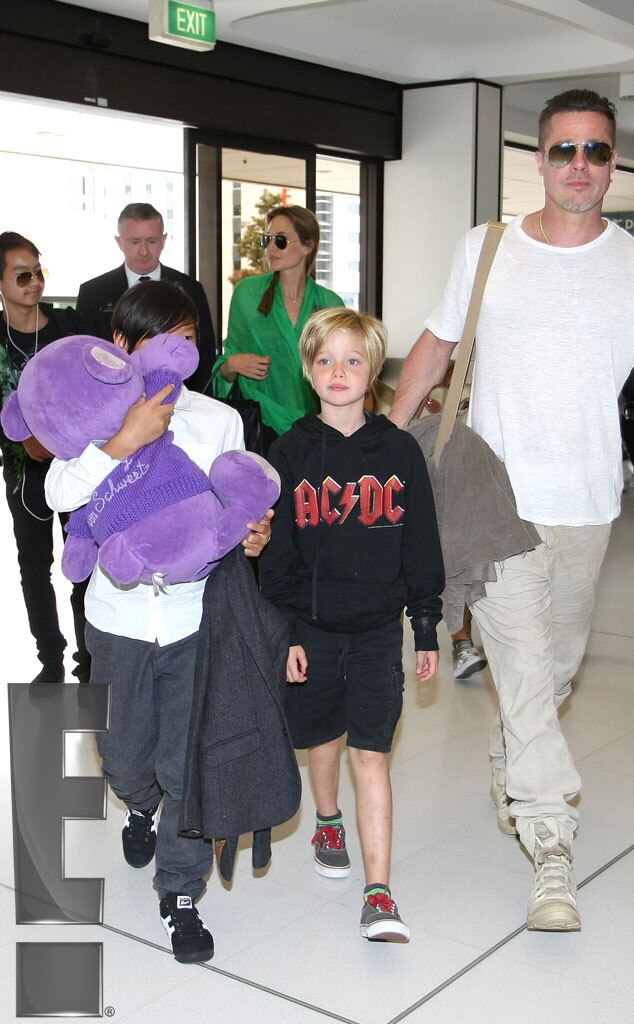 Brad Pitt, Angelina Jolie, Maddox, Pax, Shiloh, Vivienne, Knox, Exclusive Brad Pitt, Angelina Jolie, Maddox, Pax, Shiloh, Vivienne, Knox, Exclusive