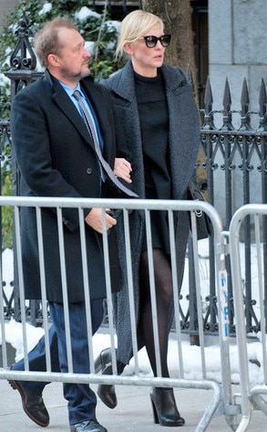 Cate Blanchett, Philip Seymour Hoffman Funeral Cate Blanchett, Philip Seymour Hoffman Funeral