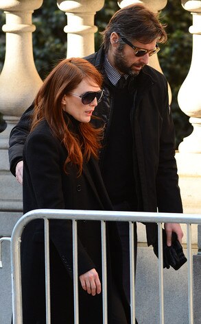 Juliane Moore, Philip Seymour Hoffman Funeral Juliane Moore, Philip Seymour Hoffman Funeral