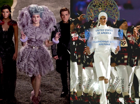 The Hunger Games: Catching Fire, Olympics Escort The Hunger Games: Catching Fire, Olympics Escort