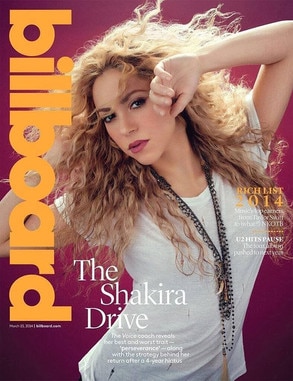Shakira, Billboard Shakira, Billboard