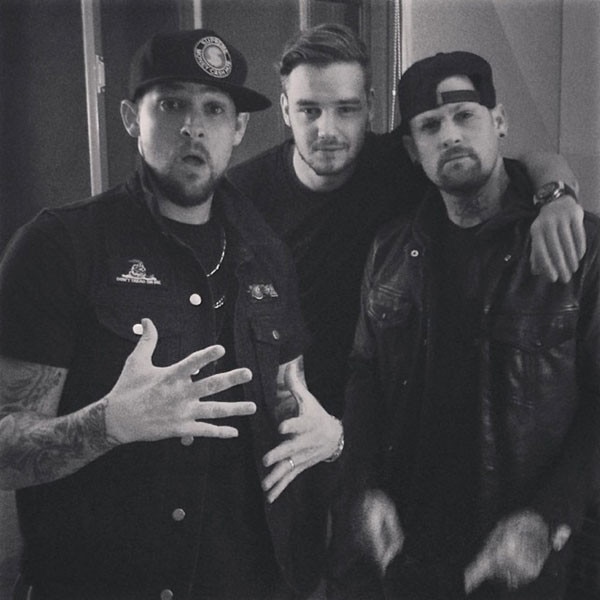 Liam Payne, Benji Madden, Joel Madden Liam Payne, Benji Madden, Joel Madden