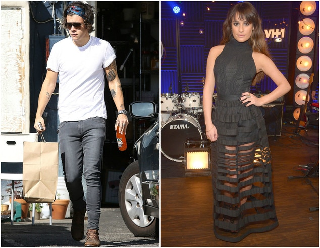 Harry Styles e Lea Michele Harry Styles e Lea Michele