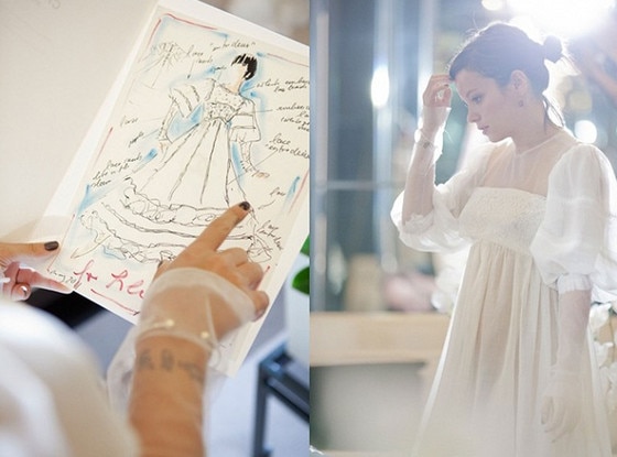 Lily Allen, Chanel Wedding Reception Dress Lily Allen, Chanel Wedding Reception Dress