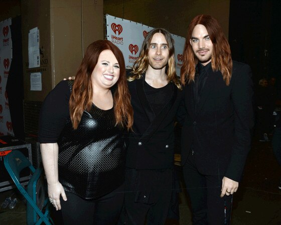 Famosos com o cabelo de Jared Leto Famosos com o cabelo de Jared Leto