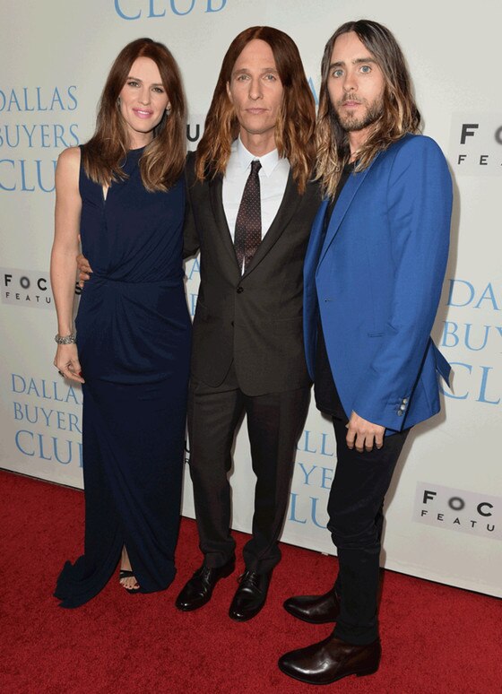 Famosos com o cabelo de Jared Leto Famosos com o cabelo de Jared Leto