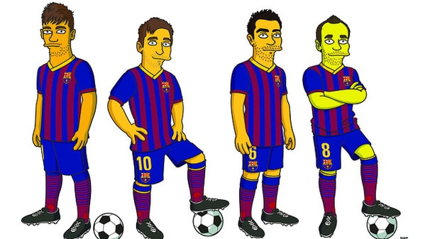 FC Barcelona, Simpsons FC Barcelona, Simpsons