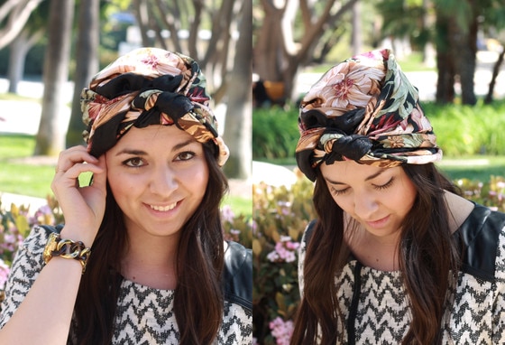 Headscarf Tutorial, The Fabulist Headscarf Tutorial, The Fabulist