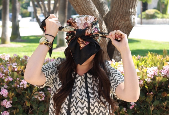 Headscarf Tutorial, The Fabulist Headscarf Tutorial, The Fabulist