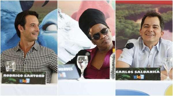 Rodrigo Santoro Carlinhos Brown Carlos Saldanha Rio Rodrigo Santoro Carlinhos Brown Carlos Saldanha Rio