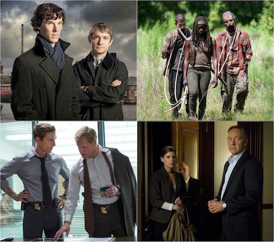 Series para assistir em 2014, Sherlock, Waling Dead, True Detective, House of Cards Series para assistir em 2014, Sherlock, Waling Dead, True Detective, House of Cards