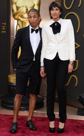 Pharrell Williams, Helen Lasichanh, Oscars Pharrell Williams, Helen Lasichanh, Oscars