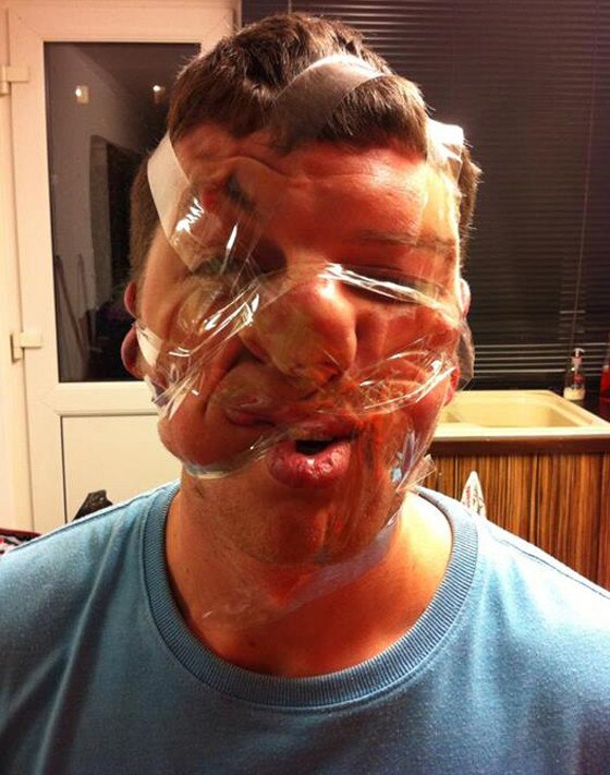 Sellotape Selfie Sellotape Selfie