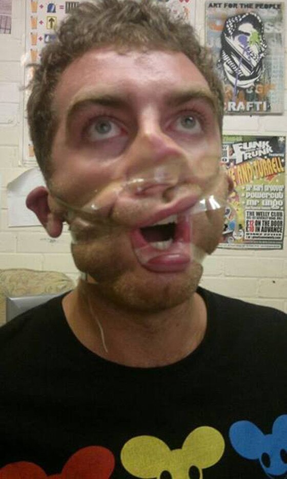Sellotape Selfie Sellotape Selfie