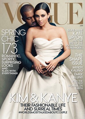 Kim Kardashian, Kanye West, Vogue Kim Kardashian, Kanye West, Vogue