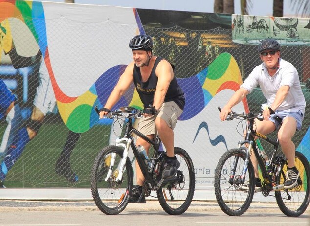 Russell Crowe no Rio de Janeiro Russell Crowe no Rio de Janeiro