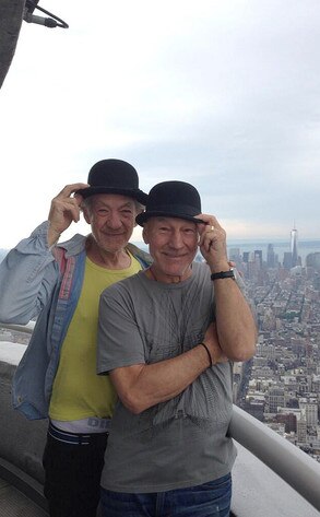 Ian McKellen, Patrick Stewart, Twitter Ian McKellen, Patrick Stewart, Twitter