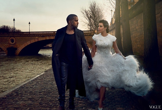 Kim Kardashian, Kanye West, Vogue Kim Kardashian, Kanye West, Vogue