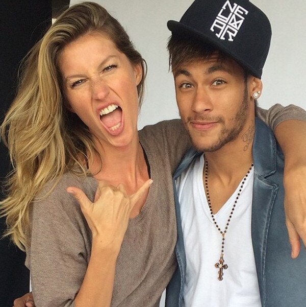 Gisele Bundchen, Neymar, Vogue Brasil Gisele Bundchen, Neymar, Vogue Brasil